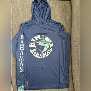 Uzzi 30 UPF shirt Bimini Bahamas Graphic Hoodie